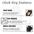 thumbnail image 4 of Reloj de pared Clockswise estilo abuelo vintage 40 cm marrón, 4 of 7