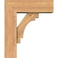 thumbnail image 3 of Ekena Millwork 7 1/2"W x 22"D x 26"H Merced Block Smooth Bracket w/ Offset Brace, Western Red Cedar, 3 of 25