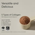 thumbnail image 3 of Sports Research® Multi Collagen Protein Powder + Hyaluronic Acid + Vit. C -  Chocolate (30 Servings), 3 of 9