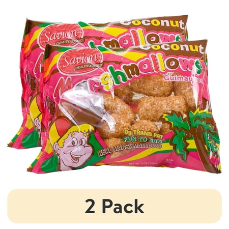 (2 pack) Savion Toasted Coconut Marshmallows, 5oz