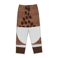 thumbnail image 4 of Disketp Coffee Cafe Cup Print Women'S Comfy Pajama Pants Casual Drawstring Palazzo Lounge Wide Leg Pants, 4 of 9