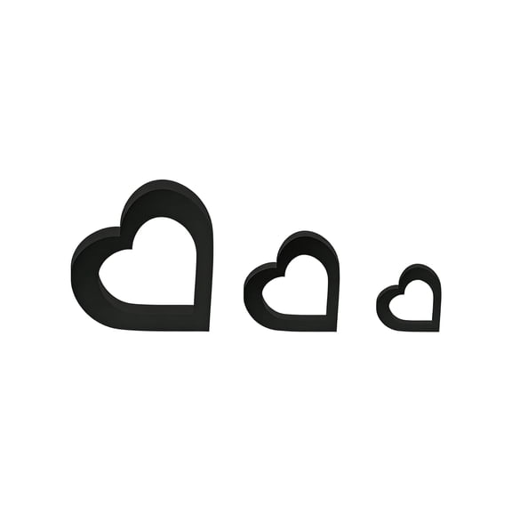 Valentines Day Decorations - Valentines Love Tabletop Decor for Gift Dining Room Table Wedding Anniversary Party Supplies Décor,Heart-shaped Combination Ornament LOVE Desktop Decoration,1Pc