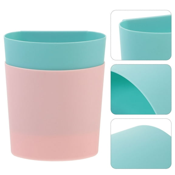 PTOOTP Hanging Bucket Set for Beauty Salon, 6 Pieces, Storage Organizer for Hair Tools and Accessories