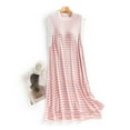 thumbnail image 4 of Lixiuxyad Sleeping Dresses Nightgowns For Women With Built In Bra Sleeveless Sleepwear Casual Loose Nightshirts Soft Comfy Sleepshirts, 4 of 5