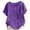 Purple, variant on AUNVITO 2025 Trendy Trendy Kid Shirt Kid T-shirt Round Neck Comfortable Loose T-shirt Short Sleeve Blouse Casual
