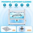 thumbnail image 3 of 10.5qt/16qt /32qt  Ultrasonic Cleaner with Timer&Heater, Professional Ultrasonic Cleaner 40kHz, Lab Ultrasonic Jewelry Cleaner Machine 110V for Wrench, Screwdriver, Repairing Tools, Industrial Par, 3 of 8