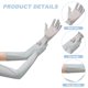 thumbnail image 2 of 1 par de guantes de protección solar, guantes largos ajustables con protección solar, guantes con manga de hielo, funda de protección UV para mujer, protección de brazo de verano, 2 of 5