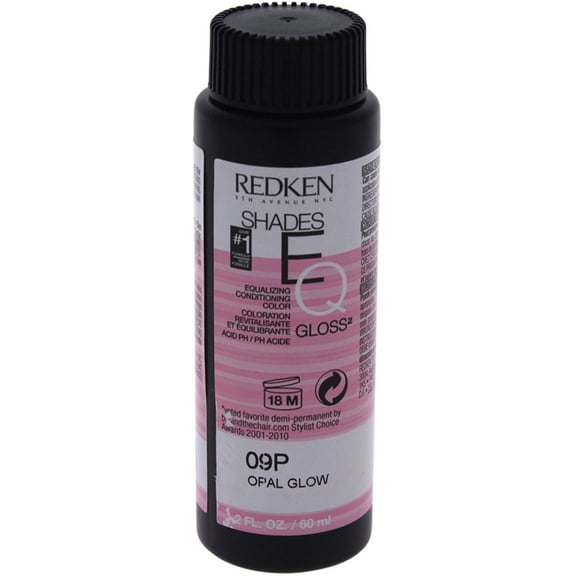 Redken Shades EQ Hair Color Gloss, 09P Opal Glow, 2 fl oz, 1 Pack