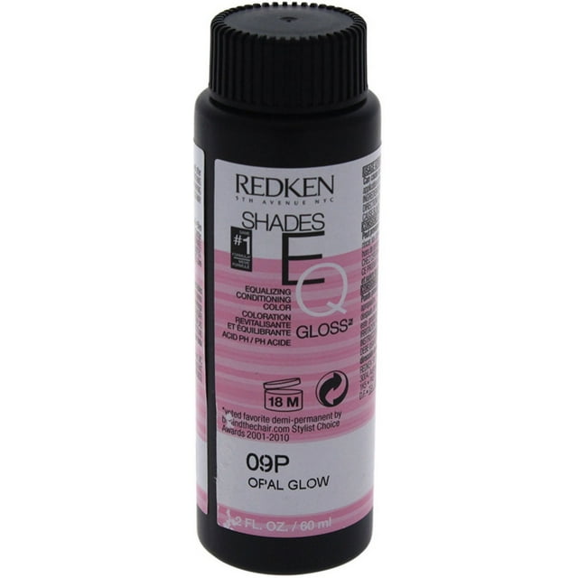 4 Pack - Redken Shades EQ Hair Color Gloss, 09P Opal Glow 2 oz