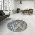 thumbnail image 3 of Ahgly Company Indoor Rectangle Patterned Gray Novelty Area Rugs, 7' x 10', 3 of 6