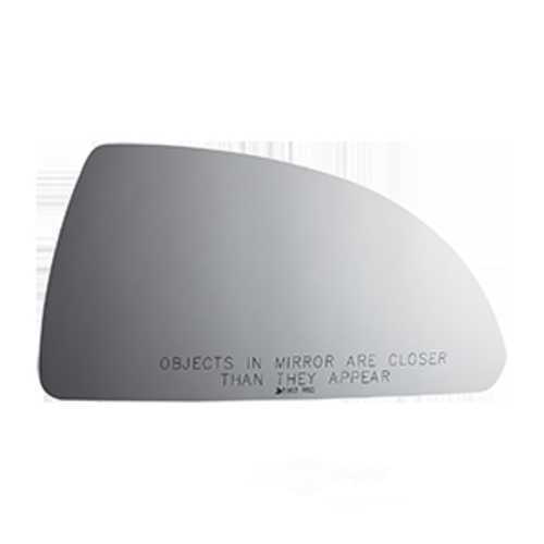 Burco Side View Mirror Replacement Glass with Motor Mount Plate - Clear Glass - 5163RSG