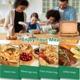 thumbnail image 2 of 225PCS Air Fryer Liners for Ninja Foodi Dual Air Fryer DZ201/DZ401, Air Fryer Parchment Paper Liners, Rectangle Disposable Paper Liner,Airfryer Liners Baking Paper Air Fryer Accessories, 2 of 7