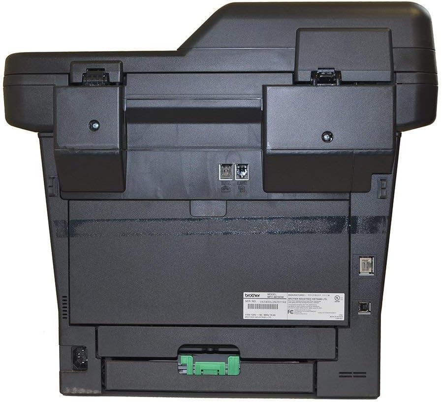 Brother MFC-8810DW Wireless Monochrome Laser Printer – 40 PPM, Print/Scan/Copy/Fax, Advanced Duplex, Wireless Networking