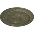 thumbnail image 3 of 38 3/8"OD x 2 7/8"P Oslo Ceiling Medallion (Fits Canopies up to 7 5/8"), Hand-Painted Painted Turtle, 3 of 6