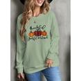 thumbnail image 4 of Anbech Thankful Grateful Blessed Sweatshirt for Women Pumpkin Shirt Graphic Long Sleeve Pullover Christmas Ladies Top, 4 of 7
