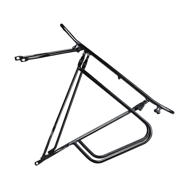 maskred Rear Bike Rack Shelf Riding Durable Portable Bicycle Rear Luggage Cargo Rack Unilateral 44.5x14x38cm