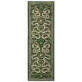 thumbnail image 4 of GlowSol 2'x6' Snake Pattern Runner Rug Hallways Kitchen Runner Rug Non Slip Bedroom Rug Soft Low Pile Thin Rug for Laundry Room, Green, 4 of 7
