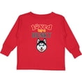 thumbnail image 3 of Inktastic Husky Dog Lover Boys or Girls Long Sleeve Toddler T-Shirt, 3 of 5