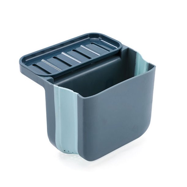 Fregadero Colgante Con Ventosa Doble Para El Hogar Con Orificio De Drenaje, Caja De Almacenamiento Plegable Para Cocina matsuzay HA043671-02