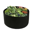 thumbnail image 2 of Fabric Raised Garden Bed, 50 Gallons Round Planting Container Grow Bags Breathable Felt Fabric Planter Pot for Plants, Flowers, Vegetables (Black), 2 of 8