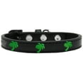 thumbnail image 4 of Dog, Puppy  Pet Widget Fashion Collar, "Green Palm Tree", 4 of 9