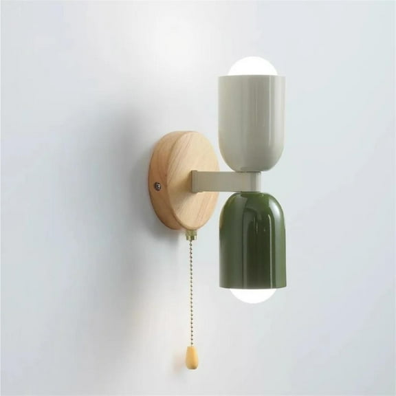 Minimalist Medieval Cream Zipper Decorative Lighting Wall Lamp For Bedroom Bedside Living Room Hallway Indoors Illumination