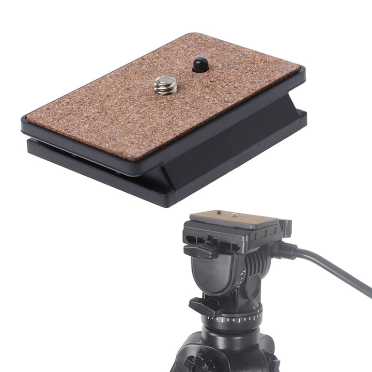 Tripod Quick Release Plate Screw Adapter Mount Head For YUNTENG