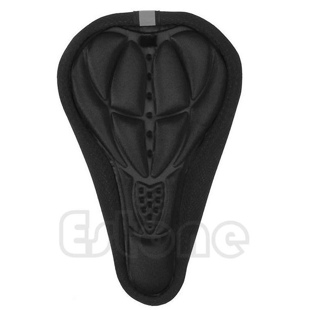 Black Nuevo Sillín deportivo para ciclismo, funda 3d para bicicleta, cojín cómodo de Gel,