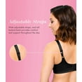 thumbnail image 4 of FULLY® Side Shaping Wirefree Bra with Floral Lace - Style 5100548, 4 of 9