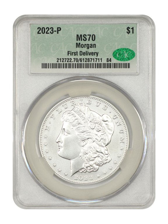2023-P $1 Morgan Dollar CACG MS70 (First Delivery)