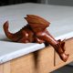 thumbnail image 5 of Estatua De Jardín, Adorno De Dinosaurio De Resina, Modelo Animal Para Decoración Del Hogar Methold HA035706-00, 5 of 6
