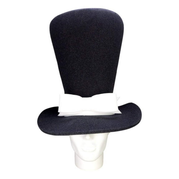 Bow Tie Groom Hat - Wedding Bow Tie Top Hat - Groomsmen Party Hat - Engagement Party Hat - Father of the Groom Hat