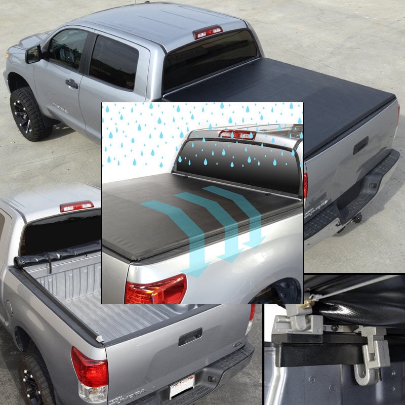 for toyota tundra 14-16 regular / double cab 8 ft bed roll-up soft