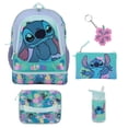 thumbnail image 1 of Set de Mochila Bioworld Lilo & Stitch Morada para Niños, 1 of 7
