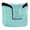 Turquoise Bubbles, variant on Haosy Turquoise Bubbles Golf Mallet Putter Cover Strong Magnetic Leather Golf Club Headcover Closure