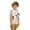 A-White160, variant on JAJAHO Hawaiian Beach Shirts For Boys Kids Summer Tropical Printed Short Sleeve Button Down Collared Shirts 8-15Y Stylish Tops