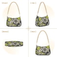 thumbnail image 7 of FORMRS Womens Shoulder Bag with Chain Strap Clutch Purse Cute Tote Handbag, Beige Flower Pattern, 7 of 7