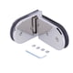 thumbnail image 1 of Abrazadera de vidrio para baño de 180 grados, soporte de clip para puerta corredera de piso para vidrio de 8 a 12 mm de espesor, 1 of 8