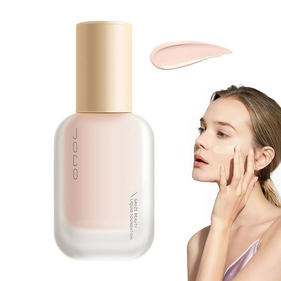 Flash Deal Best Concealer Liquid Foundation Moisturizing Light Foundation Maquillaje Long Lasting Lightweight Buildable Coverage Build Finish Foundation 40ml