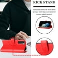 thumbnail image 4 of Compatible with Samsung Galaxy S21 Plus 5G Wallet Case Premium Zipper Large Space Flip PU Leather Cover, 4 of 5