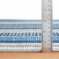 thumbnail image 2 of Dash & Albert Always Greener Machine Washable Rug, 2' 6" x 8', Blue/Grey, 2 of 7