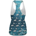 thumbnail image 2 of Christmas Manatee Floaty Potato Pattern All Over Womens Work Out Tank Top Multi SM, 2 of 2