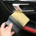 thumbnail image 3 of NICEXMAS Car Vent Cleaner Brush Yellow Nylon Wool 1Pcs for Air Vent Cleaning, 3 of 8