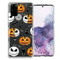 thumbnail image 1 of MUNDAZE Samsung Galaxy S20 Plus Halloween Jack-O-Lantern Pumpkin Skull Spooky Design Double Layer Phone Case Cover, 1 of 3