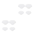 thumbnail image 3 of kurtrusly Semelles Ajustables pour Talons Hauts, Réparation de Talons Personnalisable, Blanc 2Set, 3 of 6
