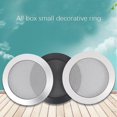 thumbnail image 3 of Ceiling Speaker Grille, 4-Inch Ceiling Embedded Audio Speaker Grille(Silver), 3 of 5
