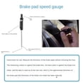 thumbnail image 4 of Brake Pad Measuring Gauge Tool for Accurate Thickness Inspection with No Tire Removal, Quick Brake Pad Wear Check, 4 of 5