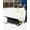 Yellow, variant on QinaQin 36In Heavy-Duty Steel Snow Plow,Height Adjustable Handle & All-Terrain Wheels,Adjustable Ang le Blade,Back-Saving Ergonomic Design for Efficient Snow Removal on Driveways,Yards,Black