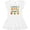 AA-White, variant on Inktastic Future Apple Farmer- Apples and Leaves Girls Baby Dress