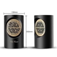 thumbnail image 2 of Space Heater, 350W White Portable Indoor Electric Heater with Thermostat, Fast Heating Ceramic Piece, 2 of 3